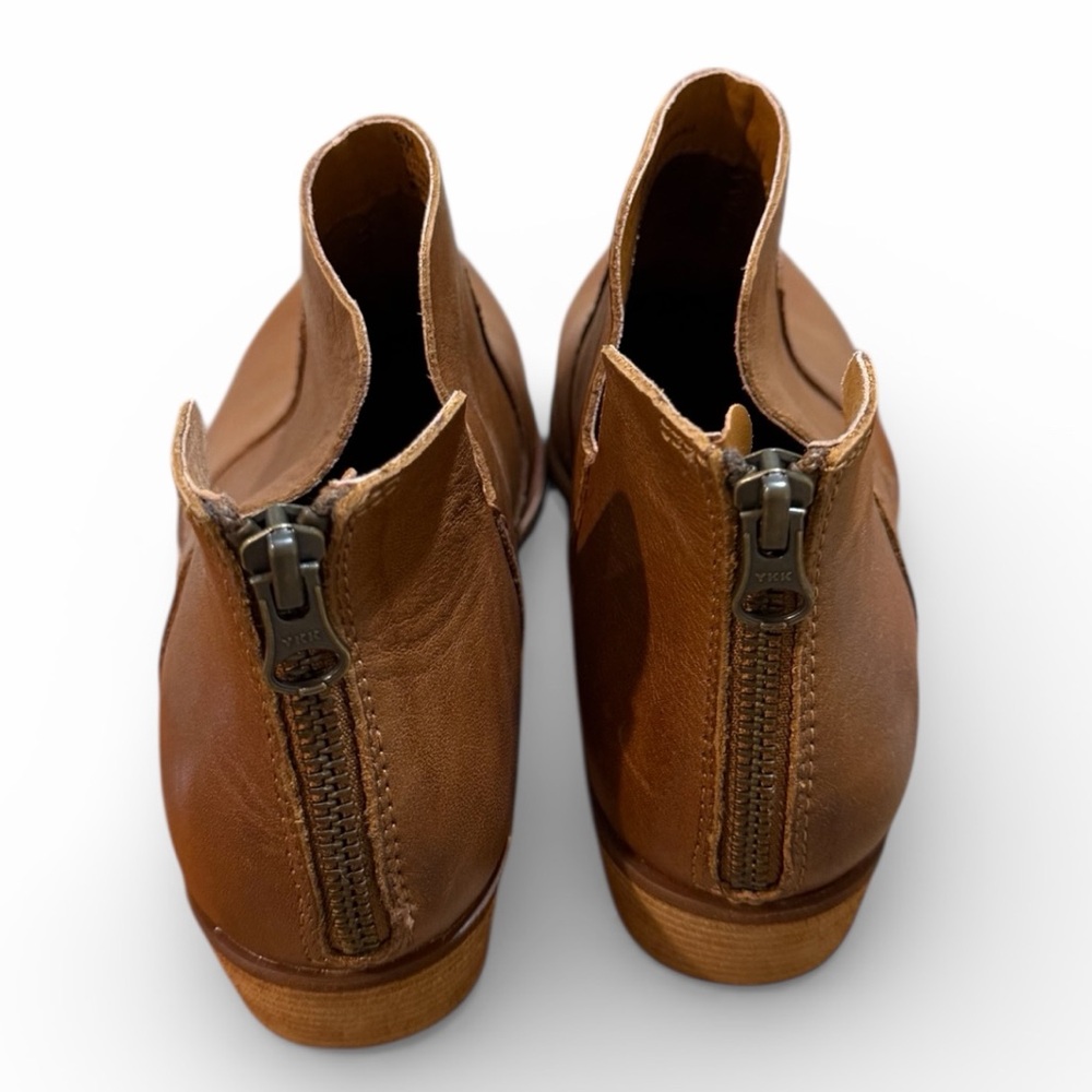 Kork-Ease Tan Leather Ankle Boots 🆕